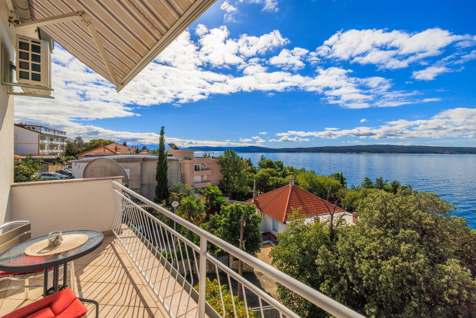 Apartments Maja Dramalj Exteriér fotografie